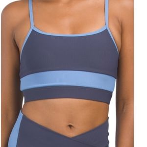 WILO ribbed strappy bra top